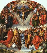 Albrecht Durer Adoration of the Trinity oil on canvas